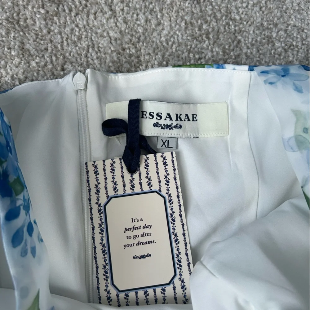 JessaKae Blue Hydrangea Nellie Dress - Picture 6 of 11